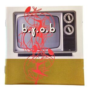 B.Y.O.B. CD By Michael Triox With Retro TV Art & Gold Accent  37572cd